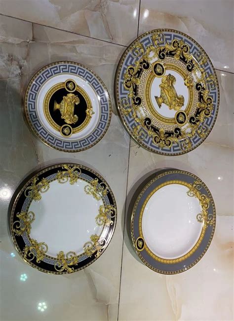 набор посуды versace|Versace dinnerware for sale.